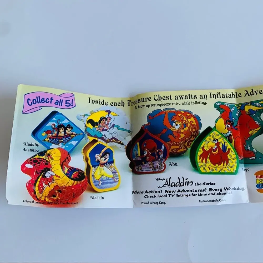NEW 1994 Disney Aladdin Treasure Chest